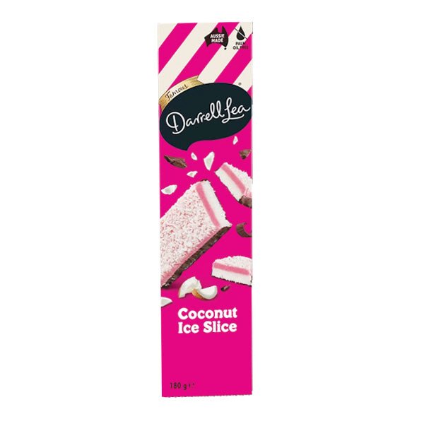 Darrell Lea Coconut Ice Slice 180g