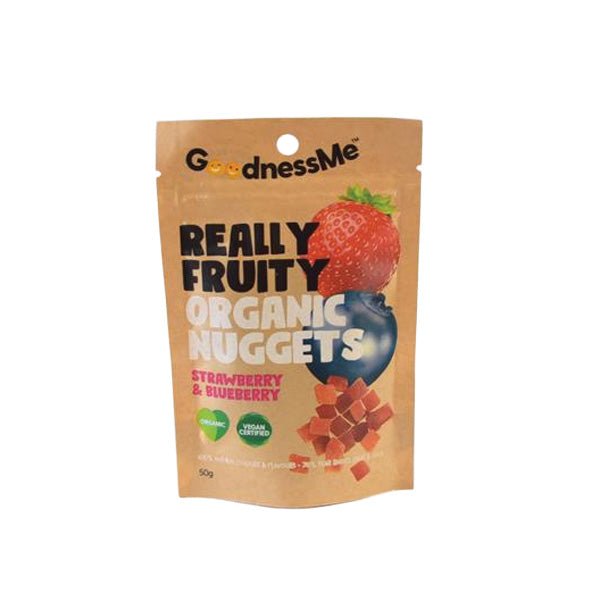 Goodness Me Really Fruity Organic Nugget Varieties 50g - Image 2